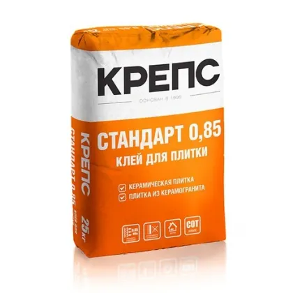 Клей для плитки КРЕПС Стандарт 25 кг