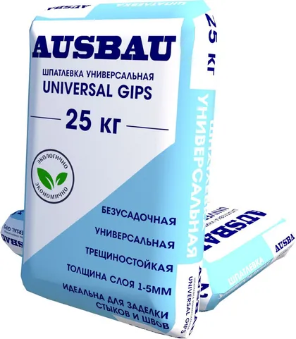 Шпаклёвка AUSBAU FINISH GIPS 25 кг