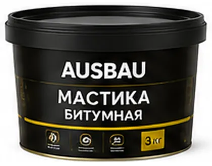 AUSBAU мастика битумная, 3 кг