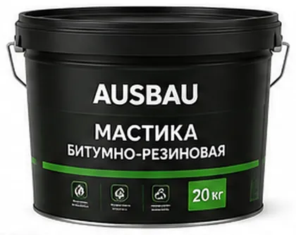 AUSBAU мастика битумно-резиновая, 20 кг