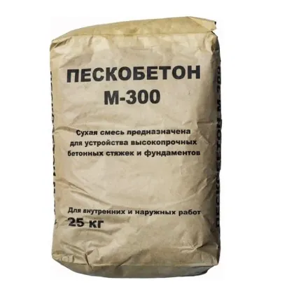 Пескобетон М-300 25 кг